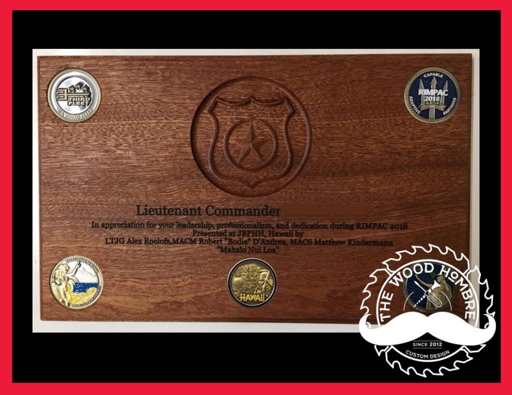 Custom Military Plaques and Awards