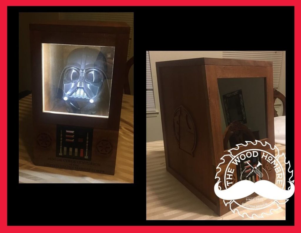 Custom Star Wars Darth Vader Mask Holder